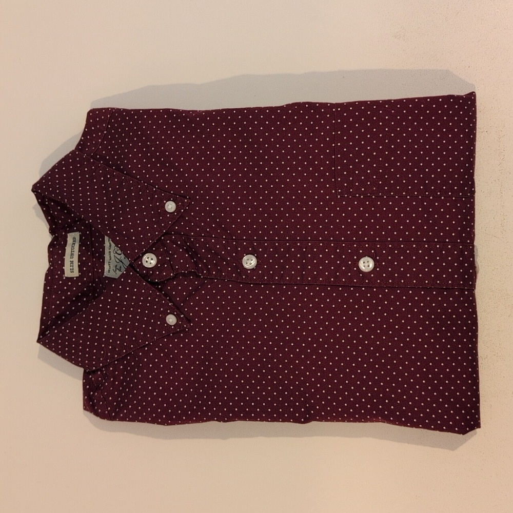 J. Crew Men's Small Slim Untucked Long Sleeve Button Down Shirt Style #K4099